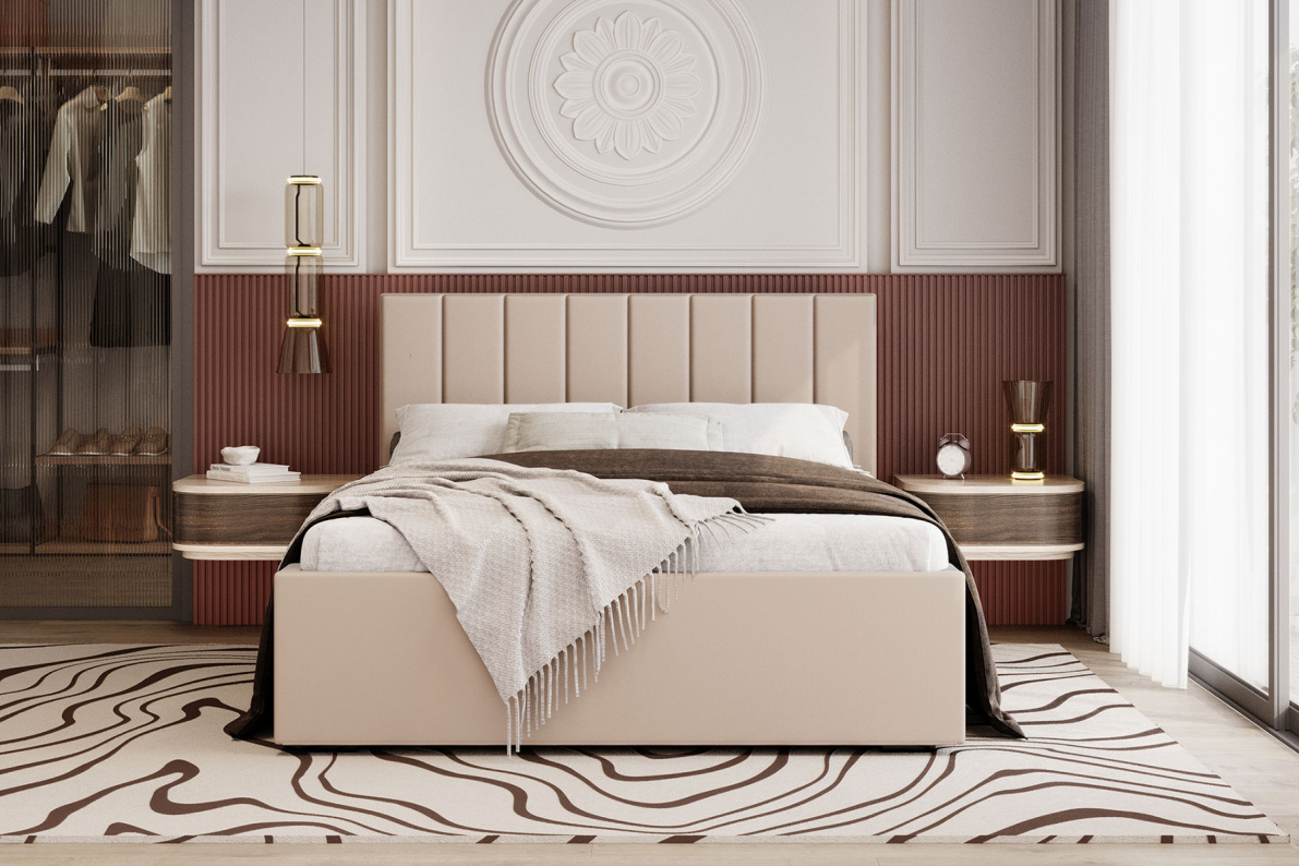 Кровать Аврора (140 х 200) с ПМ, фото 2