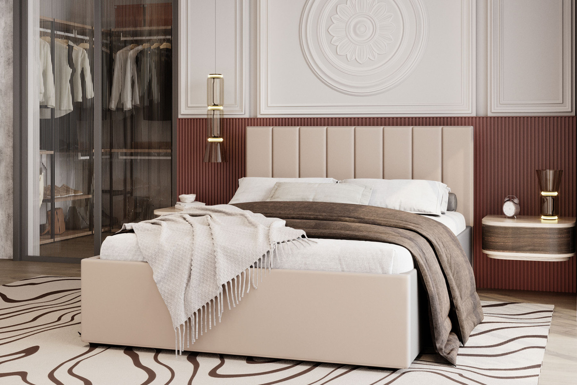 Кровать Аврора (120 х 200) с ПМ, фото 3