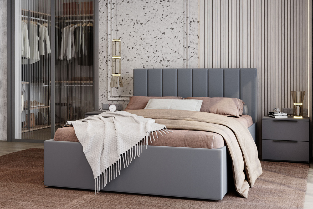 Кровать Аврора (120 х 200) с ПМ, фото 3