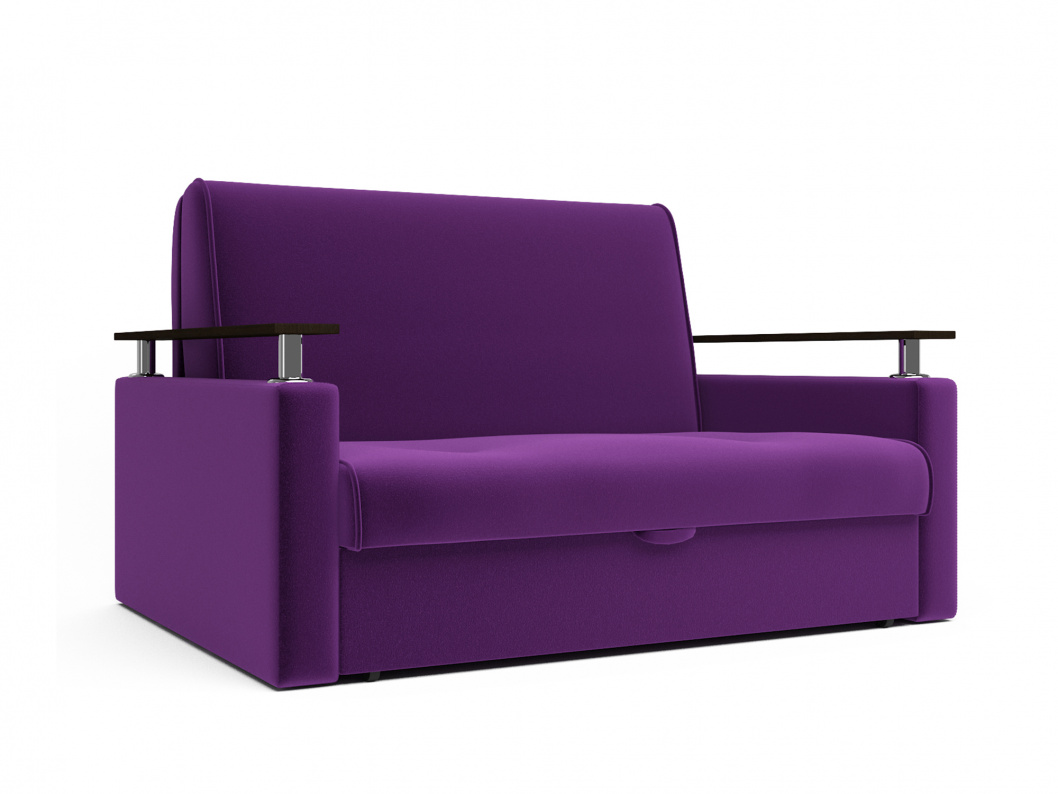 Диван Чарм (120х195) фиолетовый