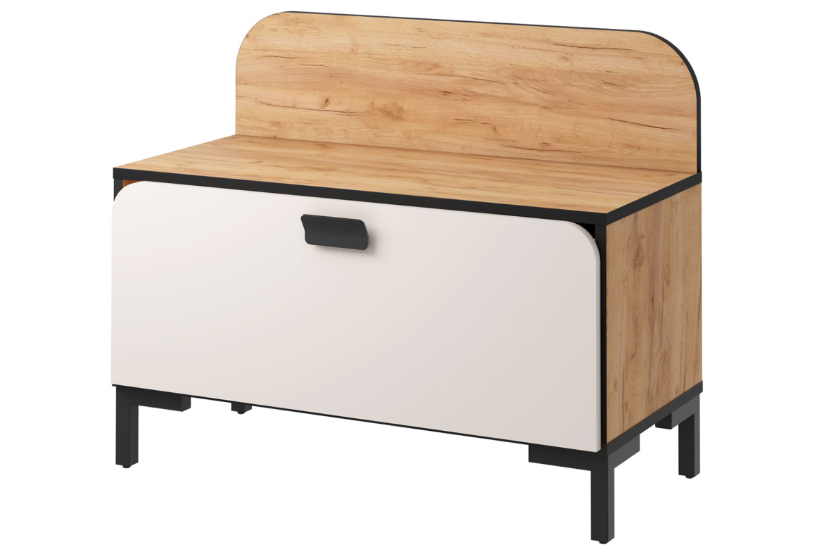 Тумба для обуви ЖаклинКашемир серый