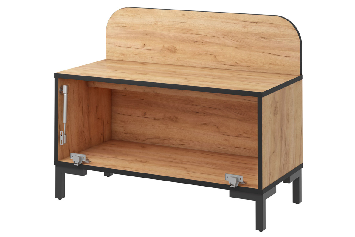 Тумба для обуви ЖаклинКашемир серый, фото 2