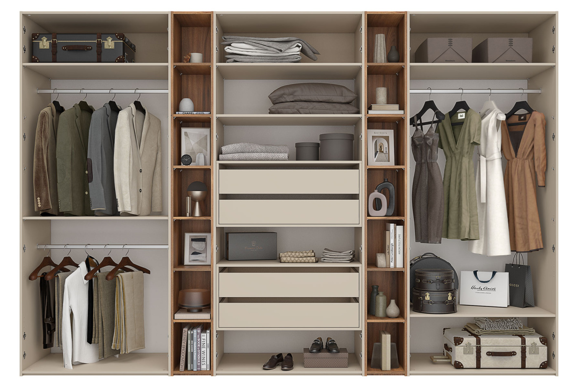 Шкафы Лаура 3520 №1Кашемир серый, фото 2