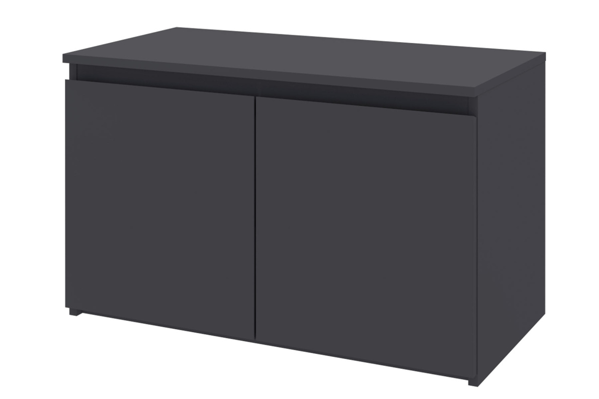 Тумба под вешалку Серый уголь ЛаураСерый уголь