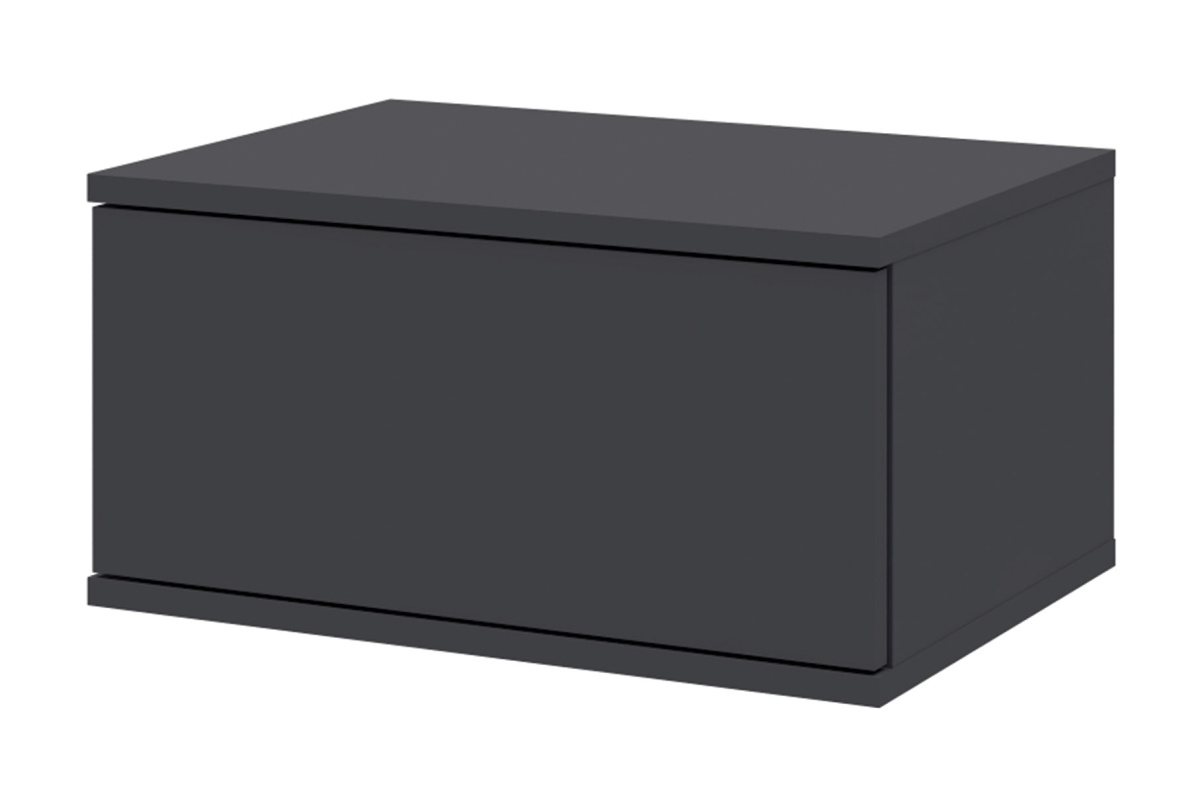Тумба 1 ящик Серый уголь ЛаураСерый уголь