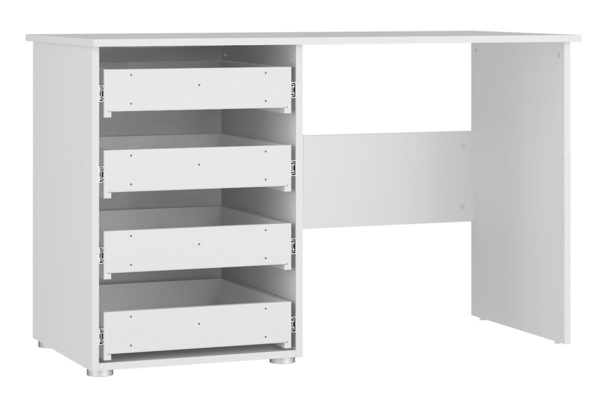 Стол письменный Модерн (Modern) СтильБелый глянец, фото 2