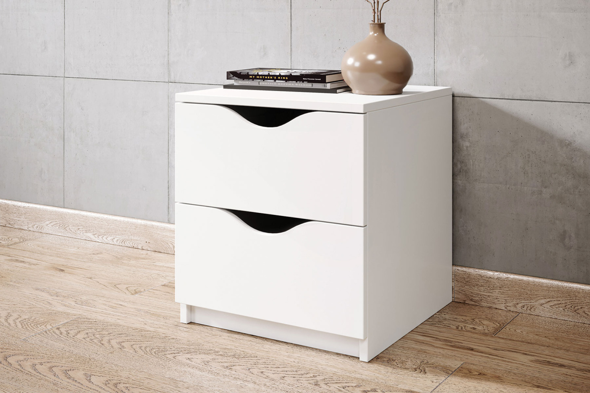Тумба 2 ящика НексусБелый, фото 2