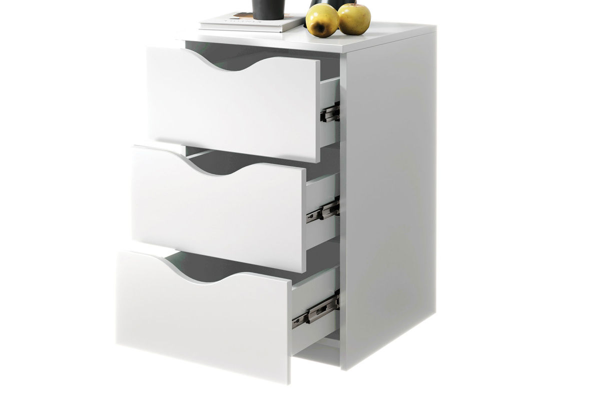 Тумба 3 ящика НексусБелый, фото 6