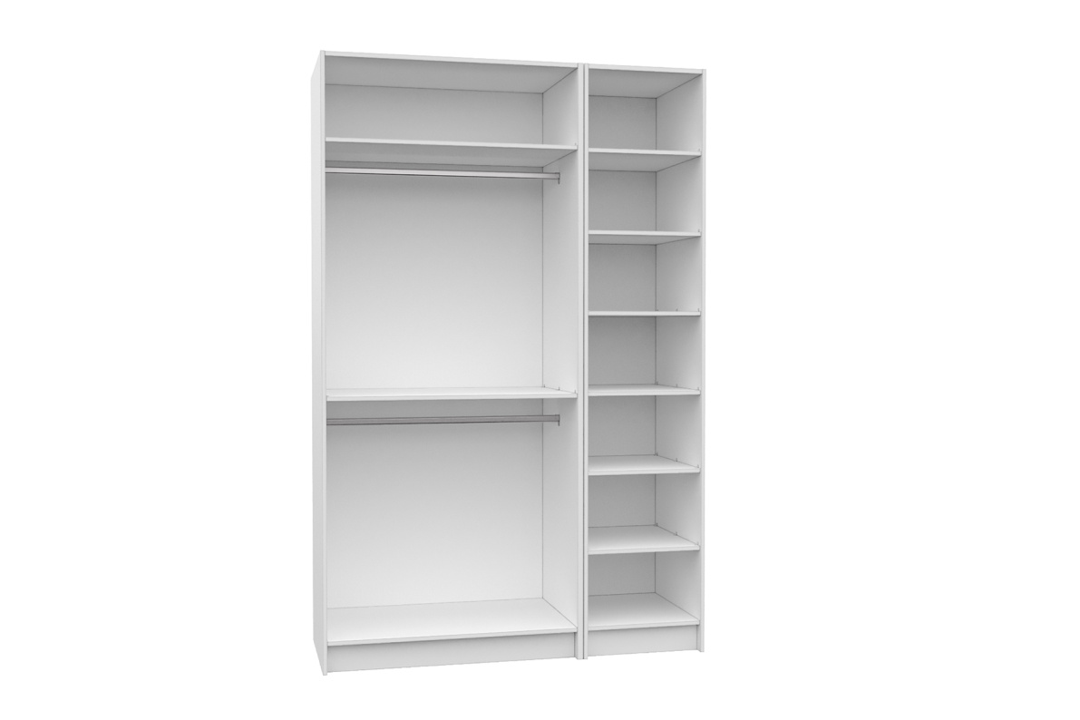 Шкаф 3-х дверный без фасадов Оскар (компл.5)