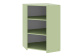 Шкаф навесной угловой Ревилья Зеленый шалфей Зеленый шалфей, фото 2