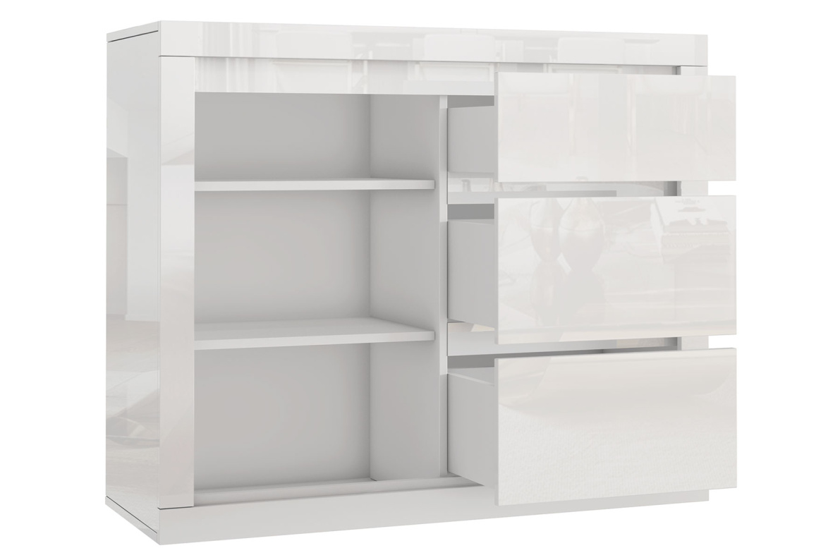 Комод с 3-мя ящиками, 107х90х40 см Спайс