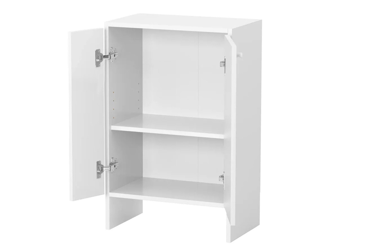 Шкаф 50х30х78 см, с двумя дверцами ТевиБелый, фото 4