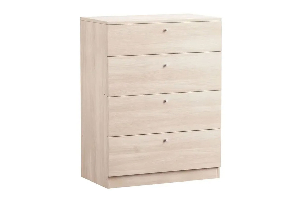 Комод 70х40х94 см с 4-мя ящиками Теви