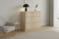 Комод 70х40х72 см с 3-мя ящиками Теви Акация Лэйклэнд светлая