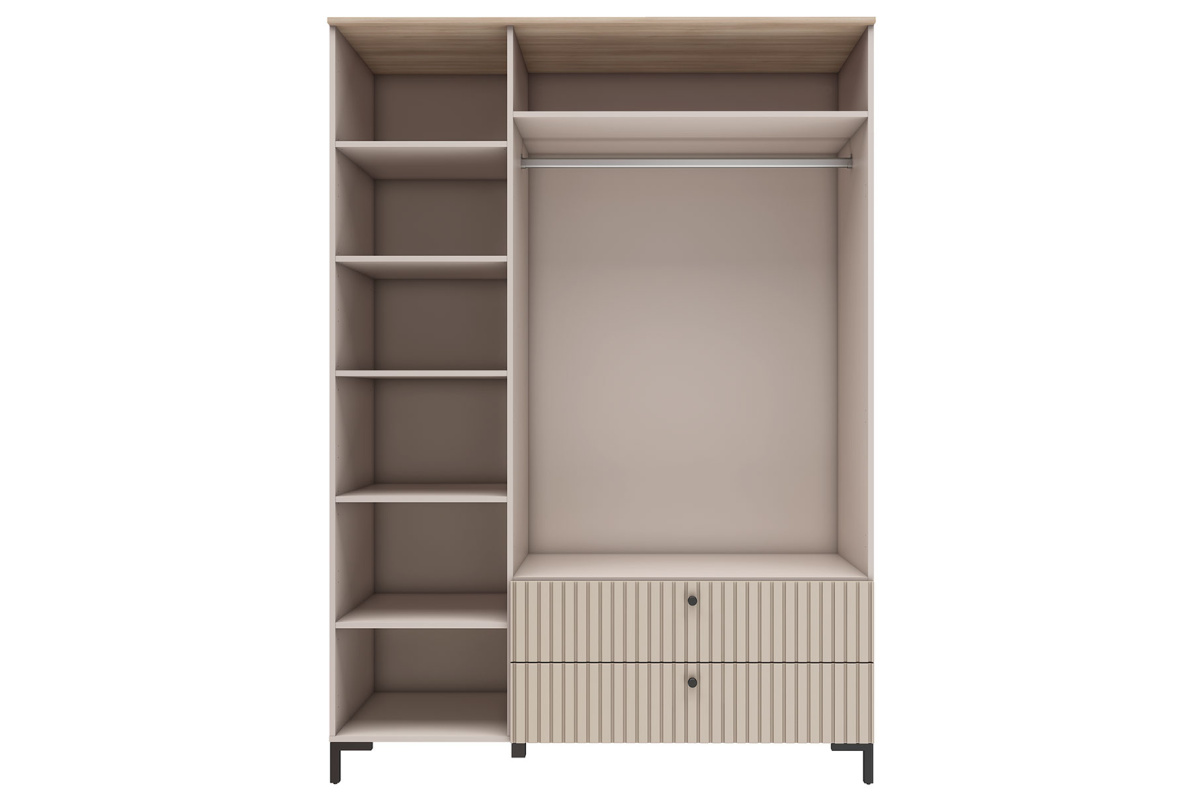 Шкаф х дверный ТосканаКашемир серый, фото 2