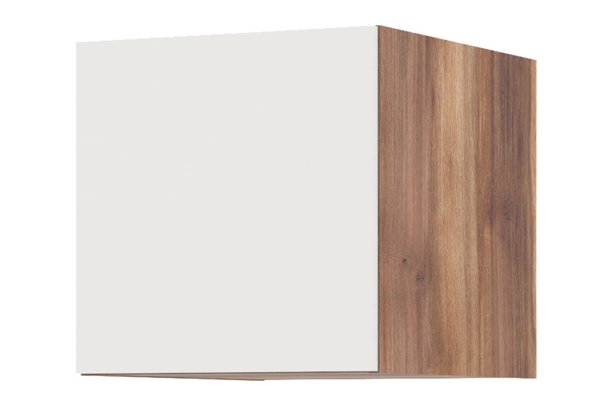 Антресоль с фасадом МДФ , 45 см ТризильБелый